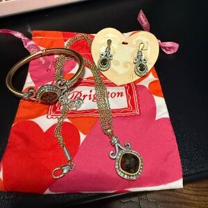 Brighton Jewelry Set with Gold, Bronze and Silver Tones